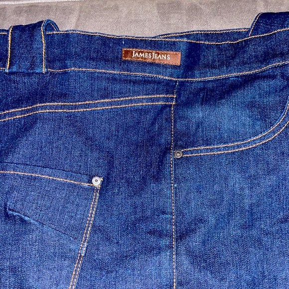 NWOT.  James Jeans double strap denim blue bag. - Picture 3 of 5